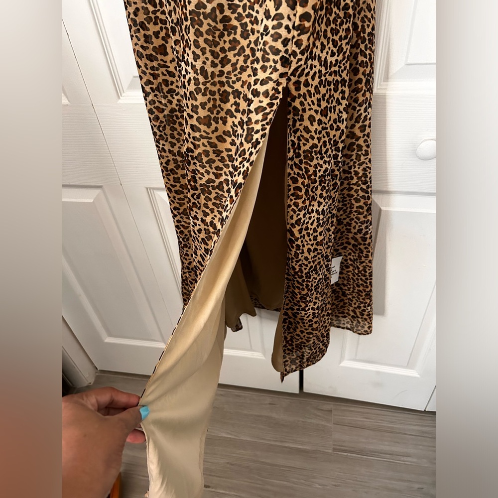 ASOS Leopard Print Dress - Picture 3 of 4